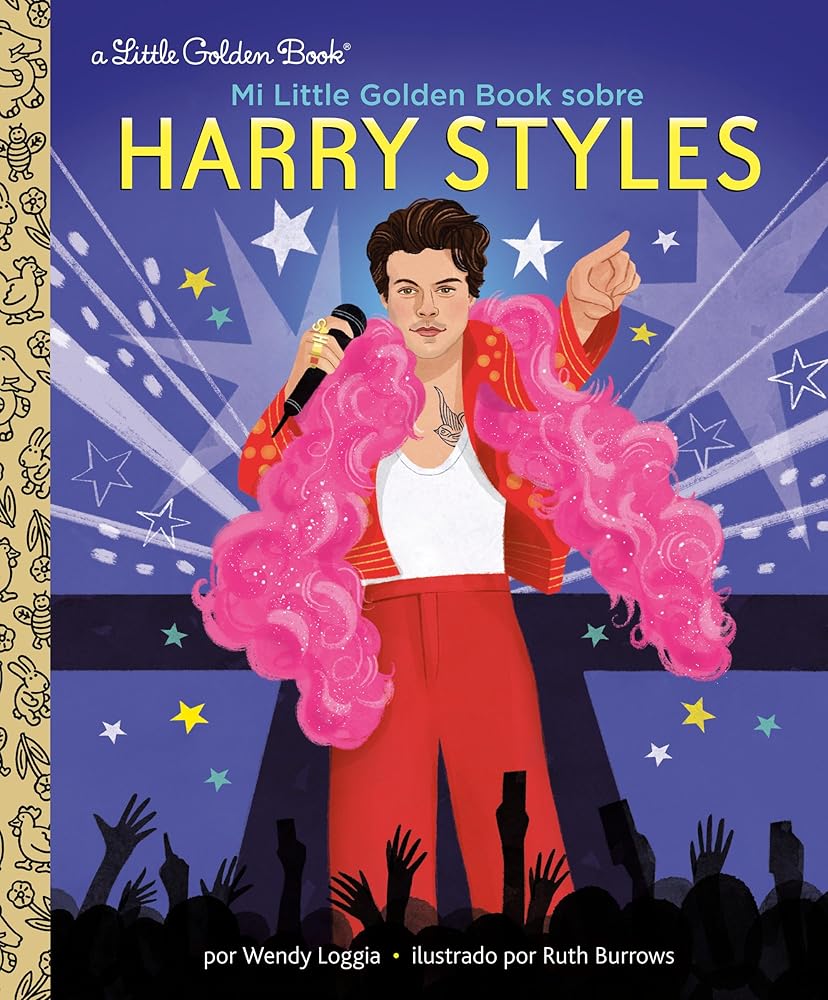 Mi Little Golden Book sobre Harry Styles (My Little Golden Book About Harry Styles Spanish Edition) cover image