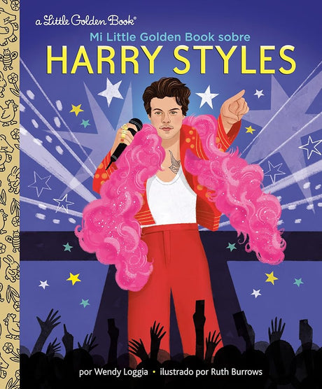 Mi Little Golden Book sobre Harry Styles (My Little Golden Book About Harry Styles Spanish Edition) cover image