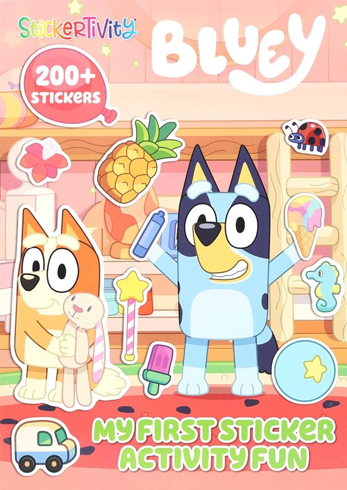 Bluey: Stickertivity: My First Sticker Activity Fun cover image