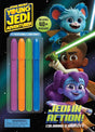 Star Wars Young Jedi Adventures: Jedi in Action! (Color & Activity with Twistable Crayons) cover image