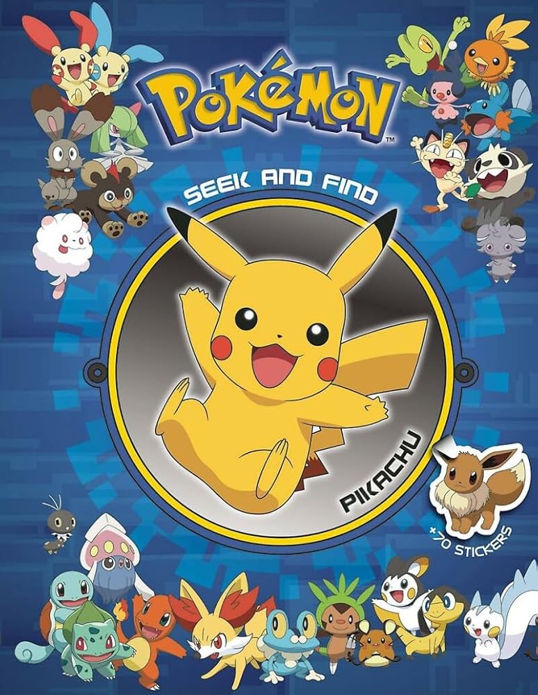 Pokémon Seek and Find: Pikachu cover image