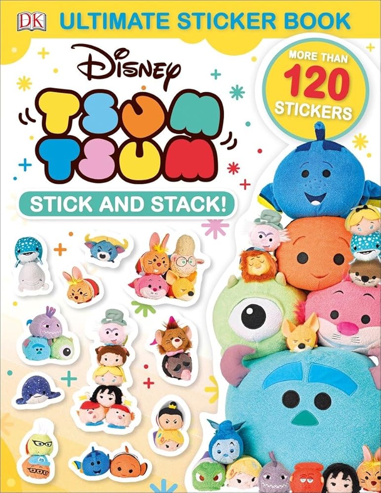 Ultimate Sticker Book: Disney Tsum Tsum Stick and Stack! cover image