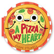 A Pizza My Heart (A Shaped Novelty Board Book for Toddlers) (Delish Delights) cover image