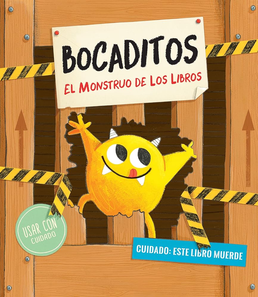 Bocaditos El Monstruo de Los Libros (Spanish Edition) cover image
