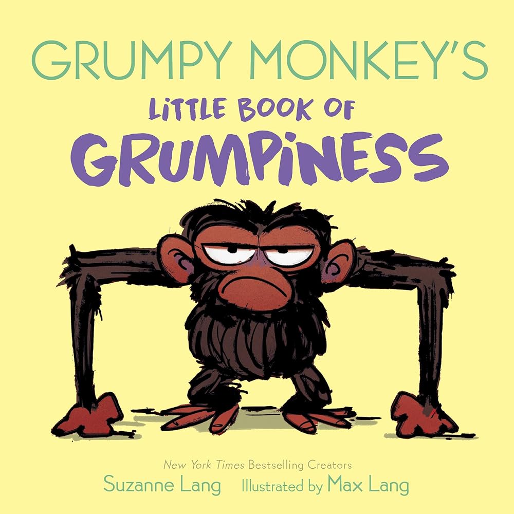 Grumpy Monkey's Little Book of Grumpiness (Grumpy Monkey Board Books) cover image