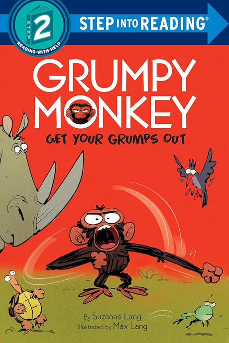 Grumpy Monkey Get Your Grumps Out (Grumpy Monkey Step Into Reading) cover image