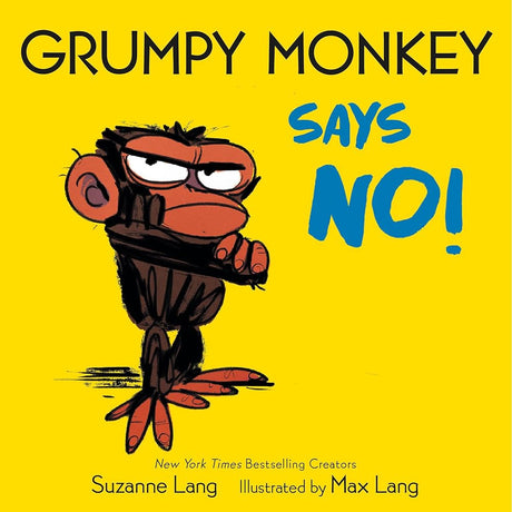 Grumpy Monkey Says No! (Grumpy Monkey Board Books) cover image