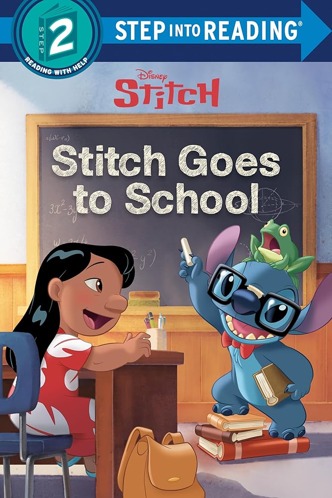Stitch Goes to School (Disney Stitch) (Step into Reading