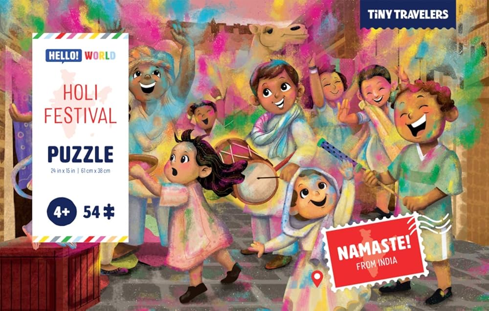Puzzle: Holi Festival cover image