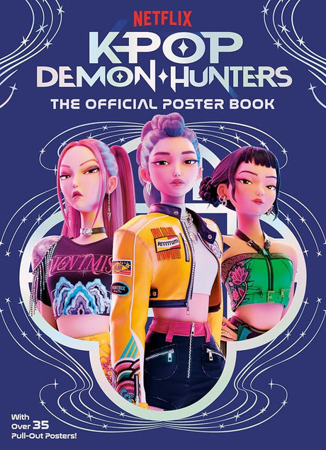 KPop Demon Hunters: The Official Poster Book cover image