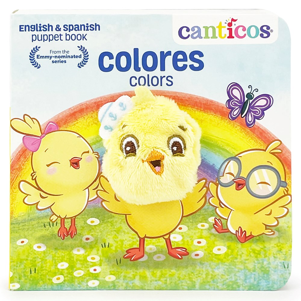 Canticos Colores libro de marionetas / Colors Puppet Book (Bilingual)