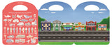 Sí Sabo Town: A Bilingual Reusable Sticker Play Set: Learn Spanish-English Language Skills with 30+ Reusable Stickers and 2 Fold-Out Play & Go Scenes (Sí Sabo Kids)