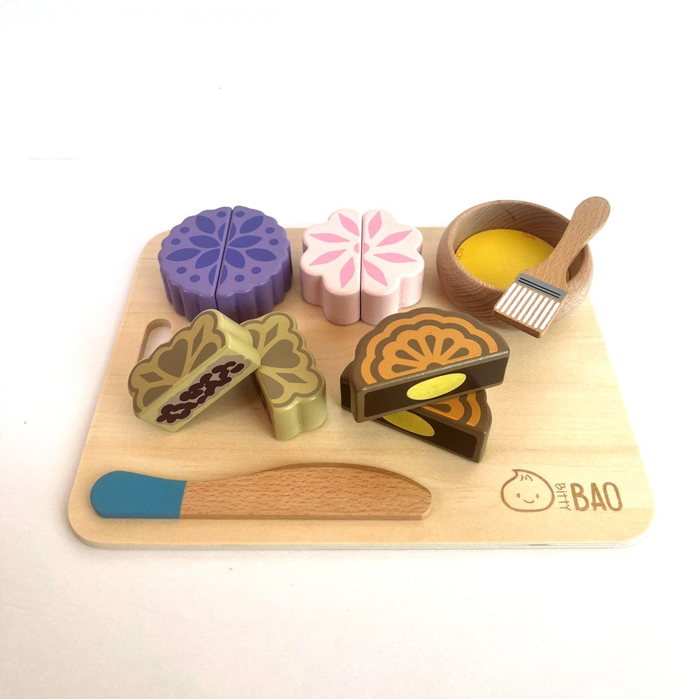 Wooden Mooncake Toy Set