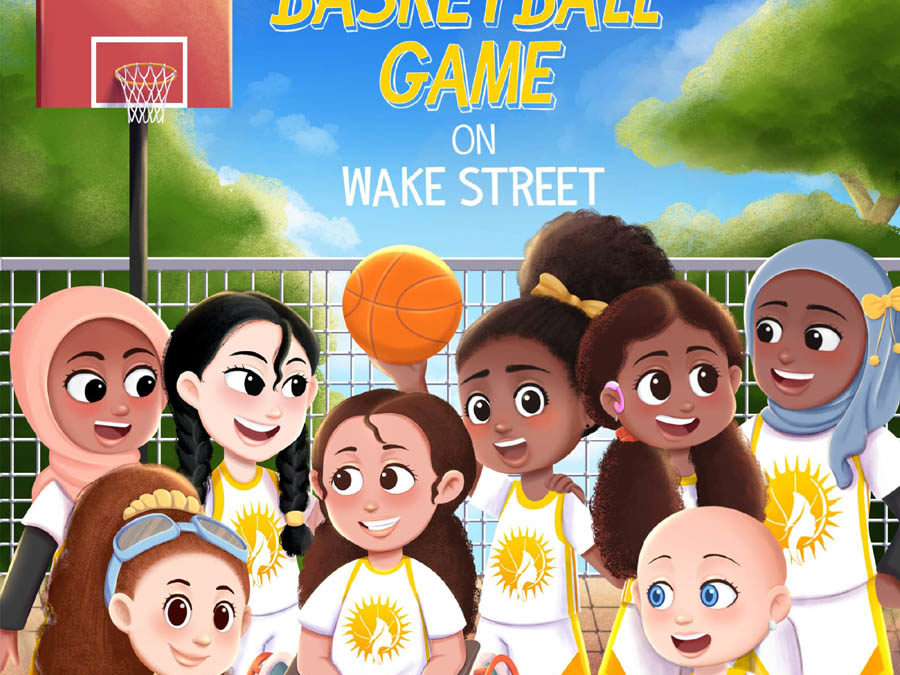A Basketball Game on Wake Street