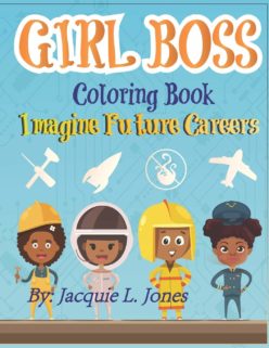 Girl Boss Coloring Book