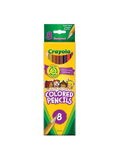 Crayola: Colors of the World Colored Pencils (8 pack)