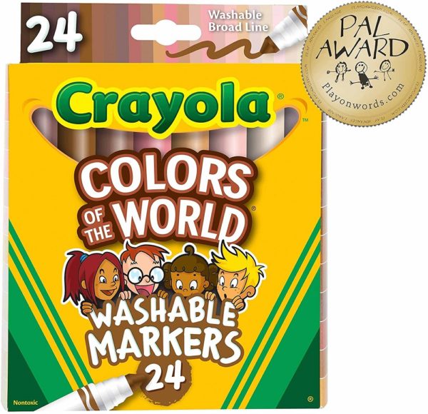 Crayola Colors of the World Markers 24 pack