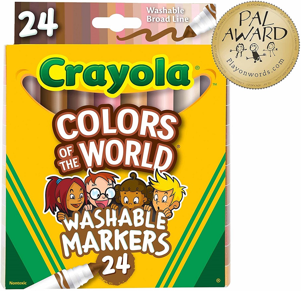 Crayola Ultra-Clean Washable Marker - Black, Broad Tip