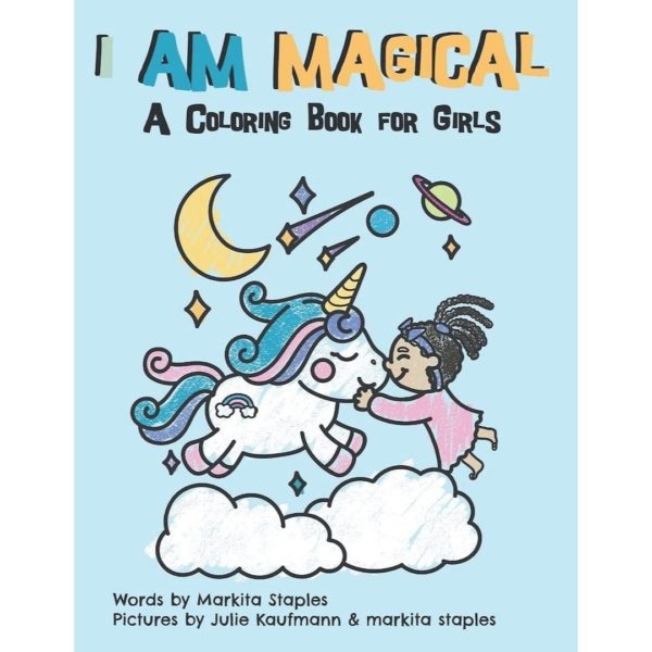 I Am Magical Coloring Book for Girls