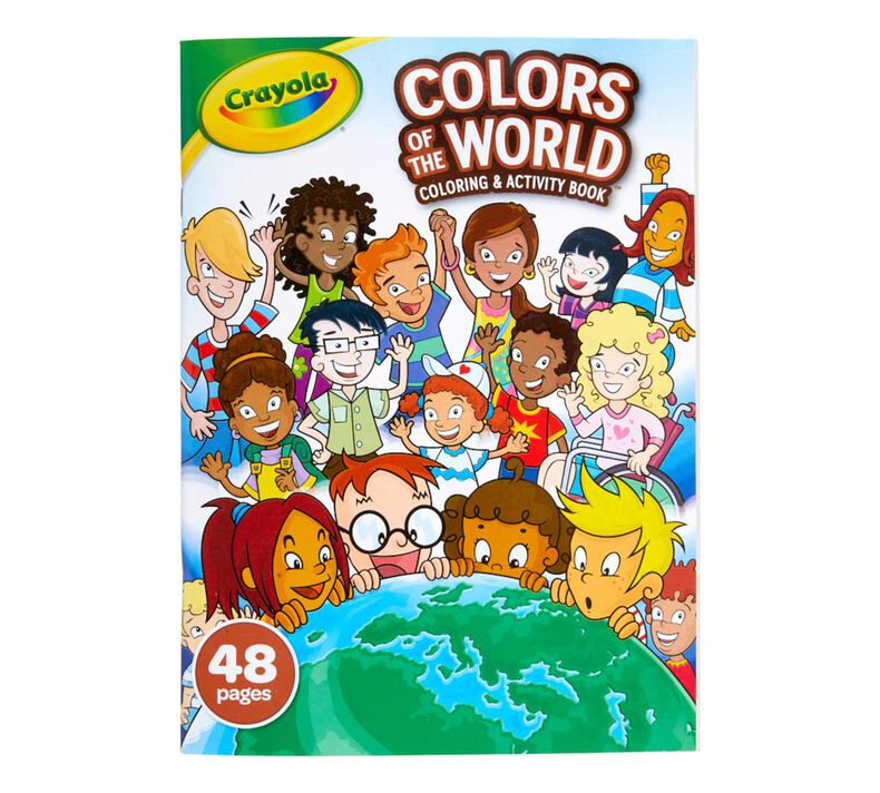 Colors of the World Coloring and Activity Book - Crayola - MiJa Books