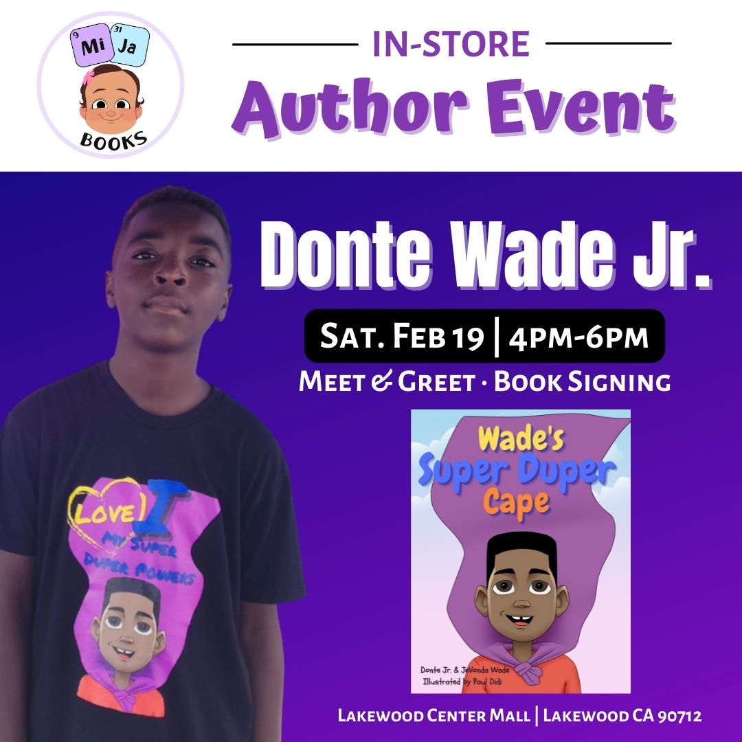 Donte Wade Jr Author Event