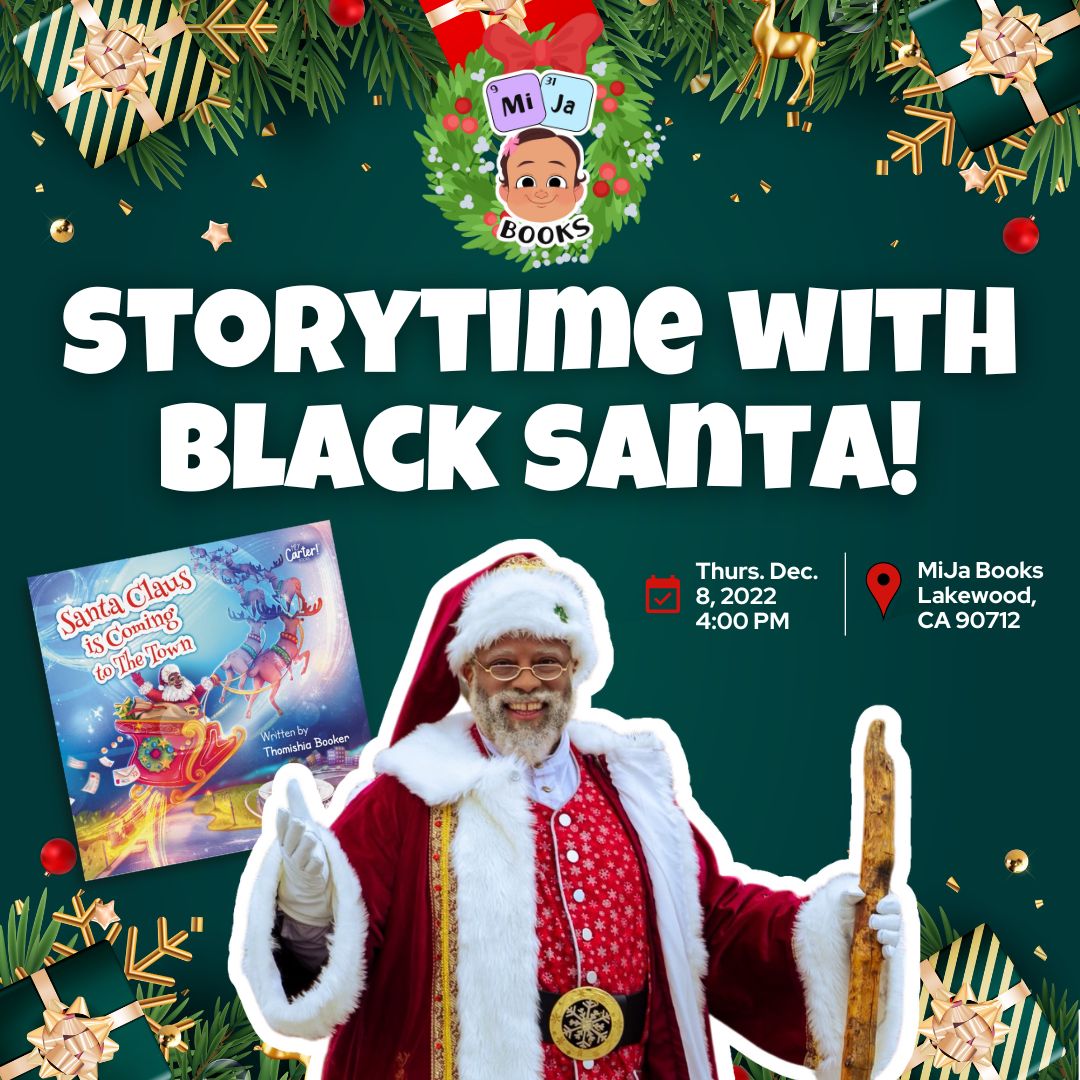 Storytime with Black Santa