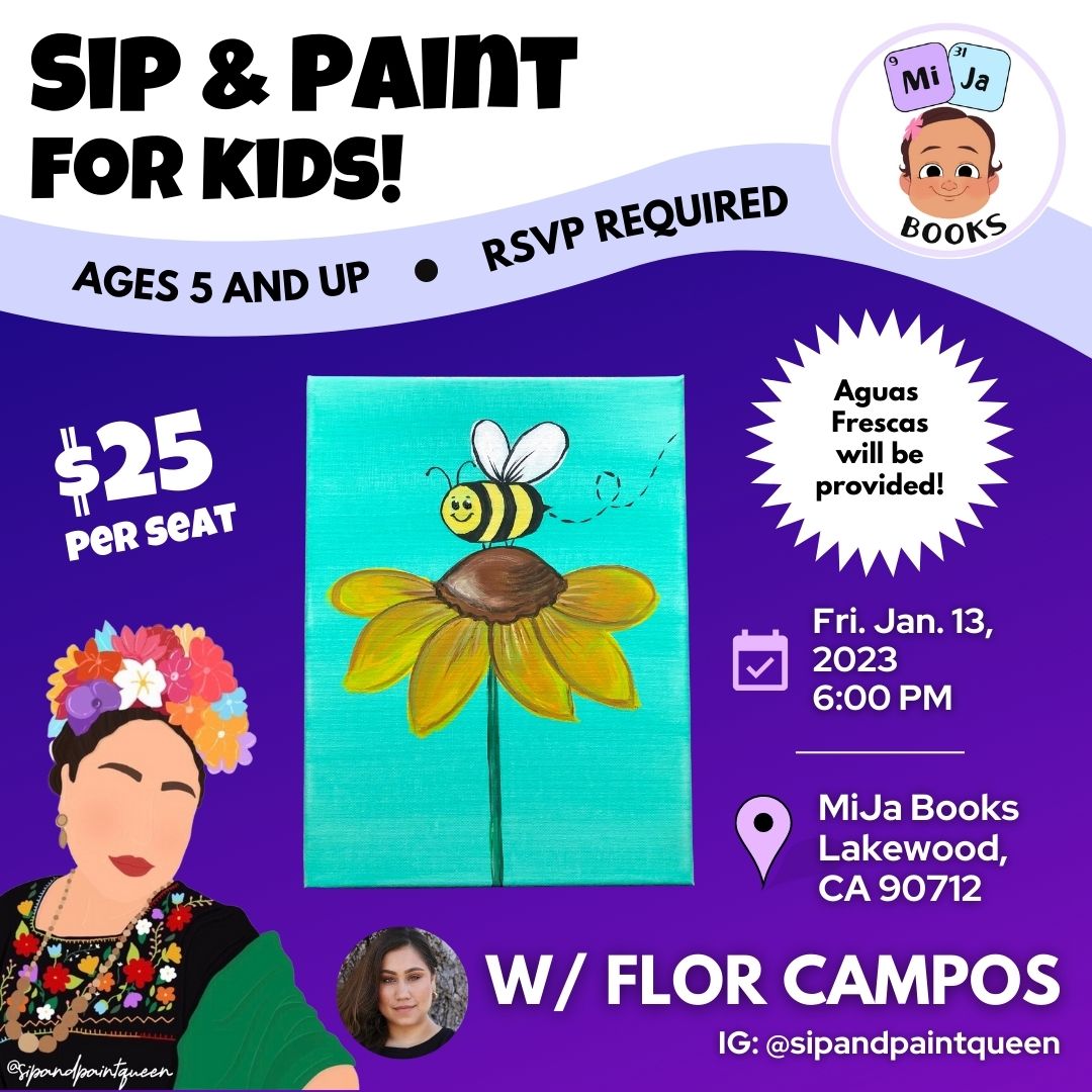 Sip and Paint for Kids January 13