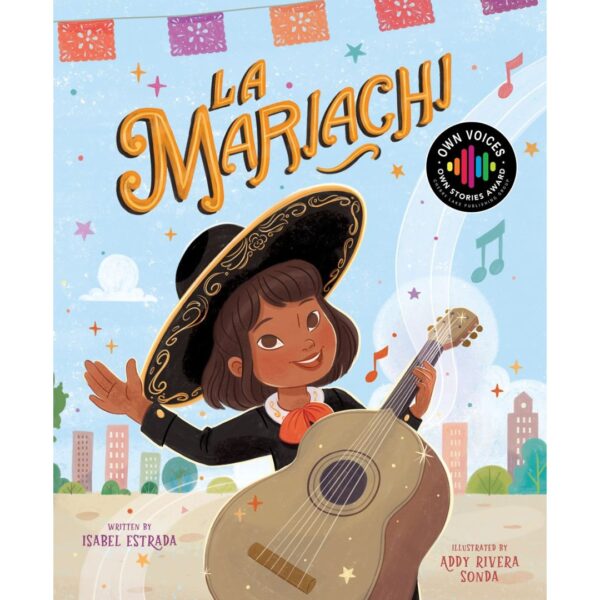 La Mariachi book cover of a female mariachi